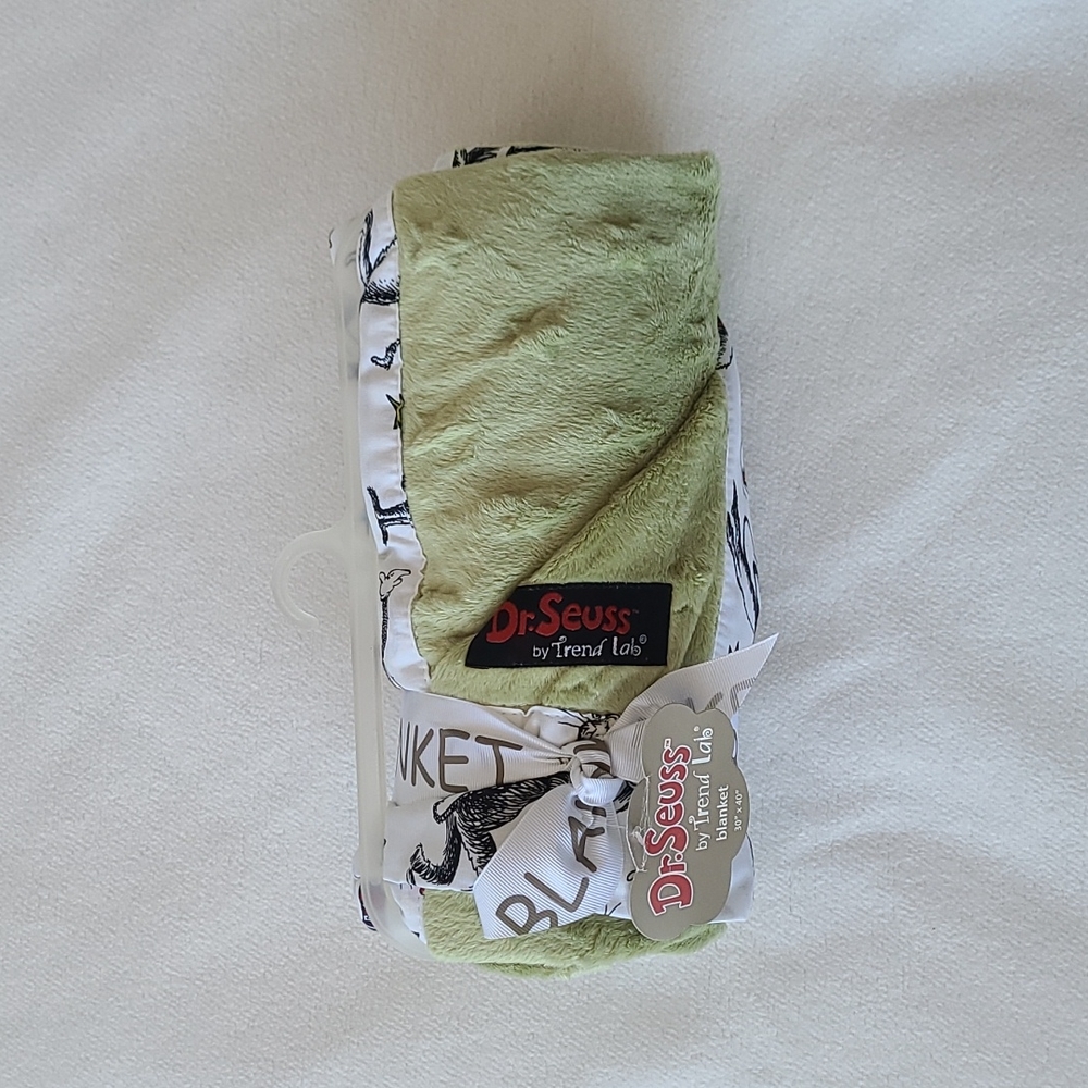 Dr Seuss baby blanket